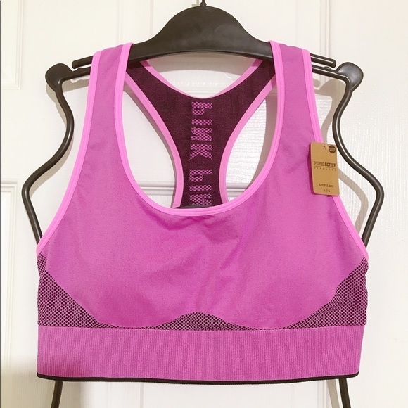 💖 Victoria’s Secret PINK Sports Bra - Picture 1 of 4